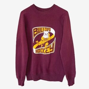 Vintage UMD University of Minnesota Duluth Bulldogs Hockey Sweatshirt M